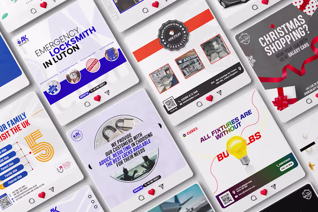 Cover image for I will design Social Media Kits