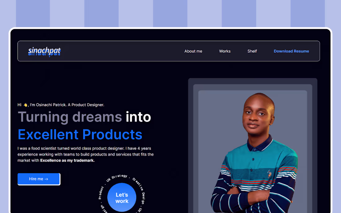 Cover image for Osinachi Patrick’s Portfolio