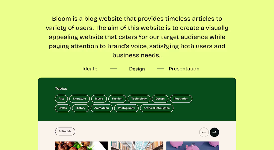 Cover image for Bloom Website :: Behance