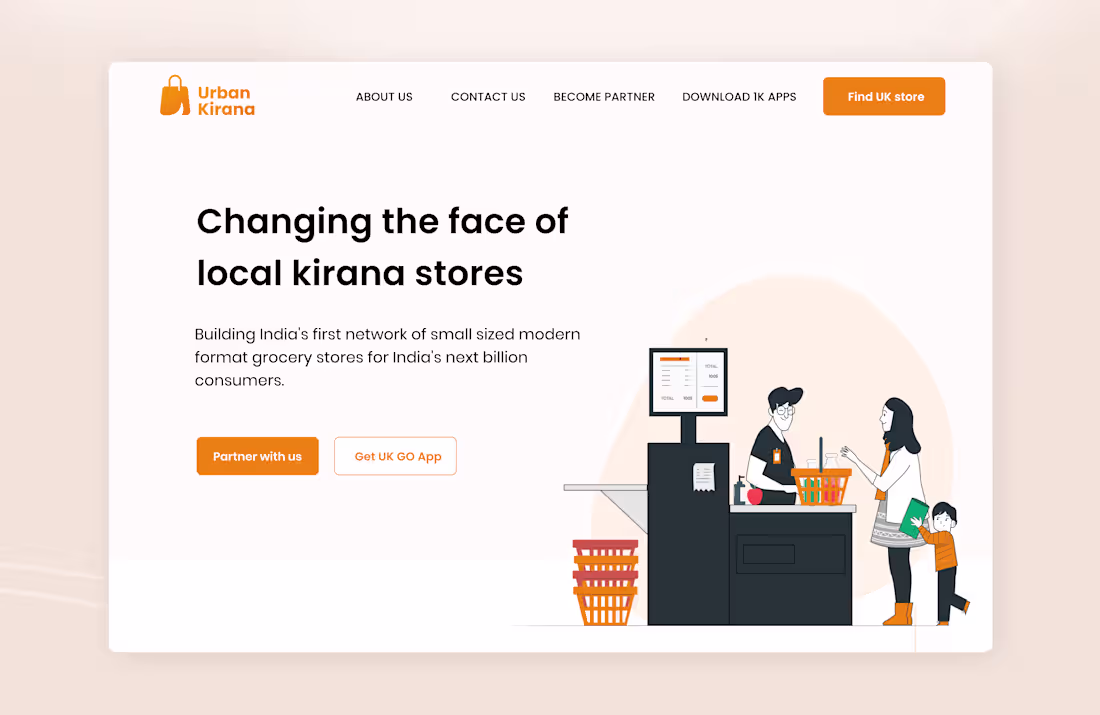 Cover image for Online Grocery Store - UI/UX