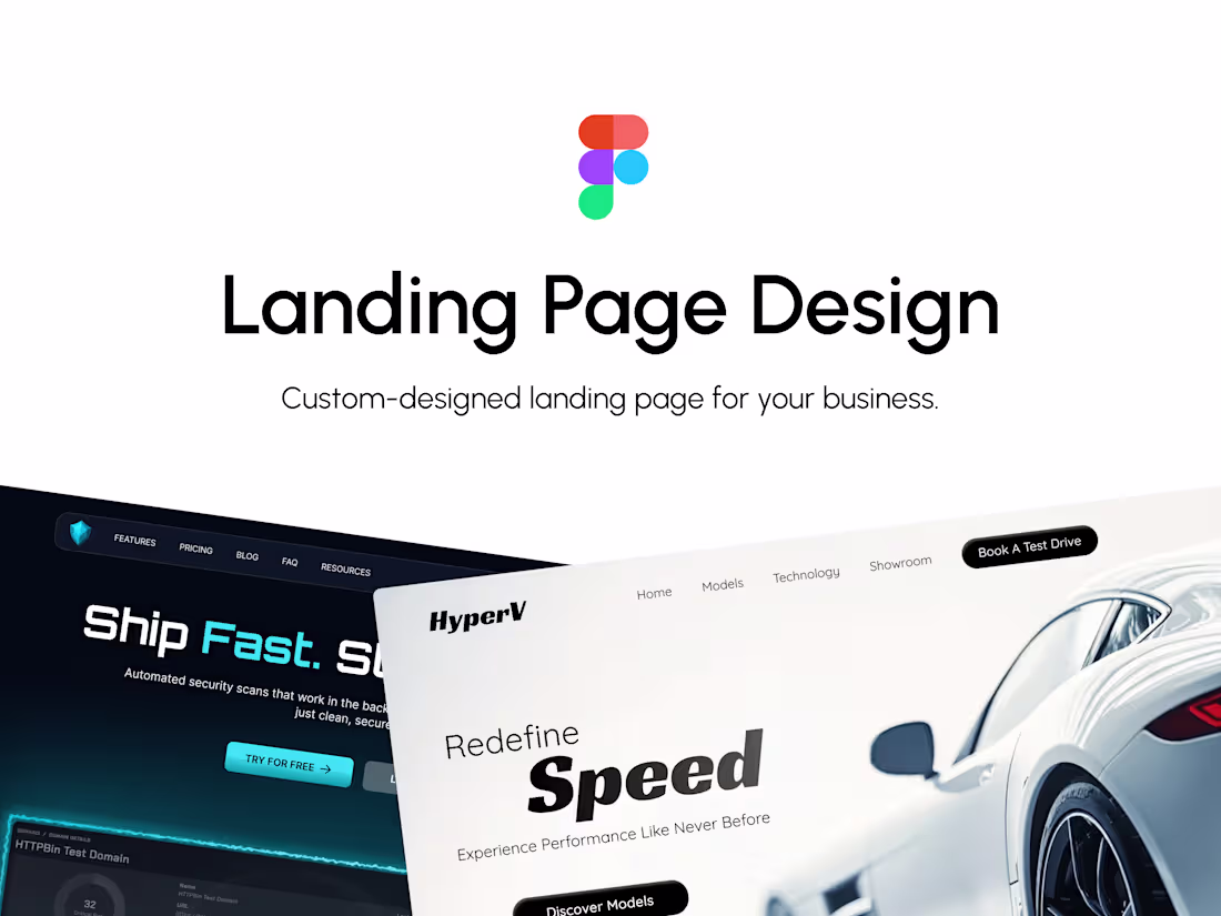 Cover image for Landing Page Design