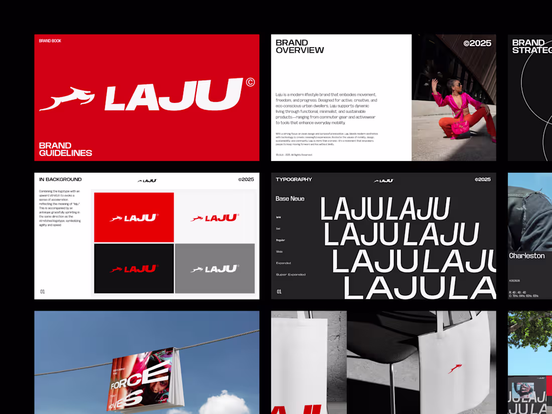 Cover image for LAJU - Shoes Brand Guideline