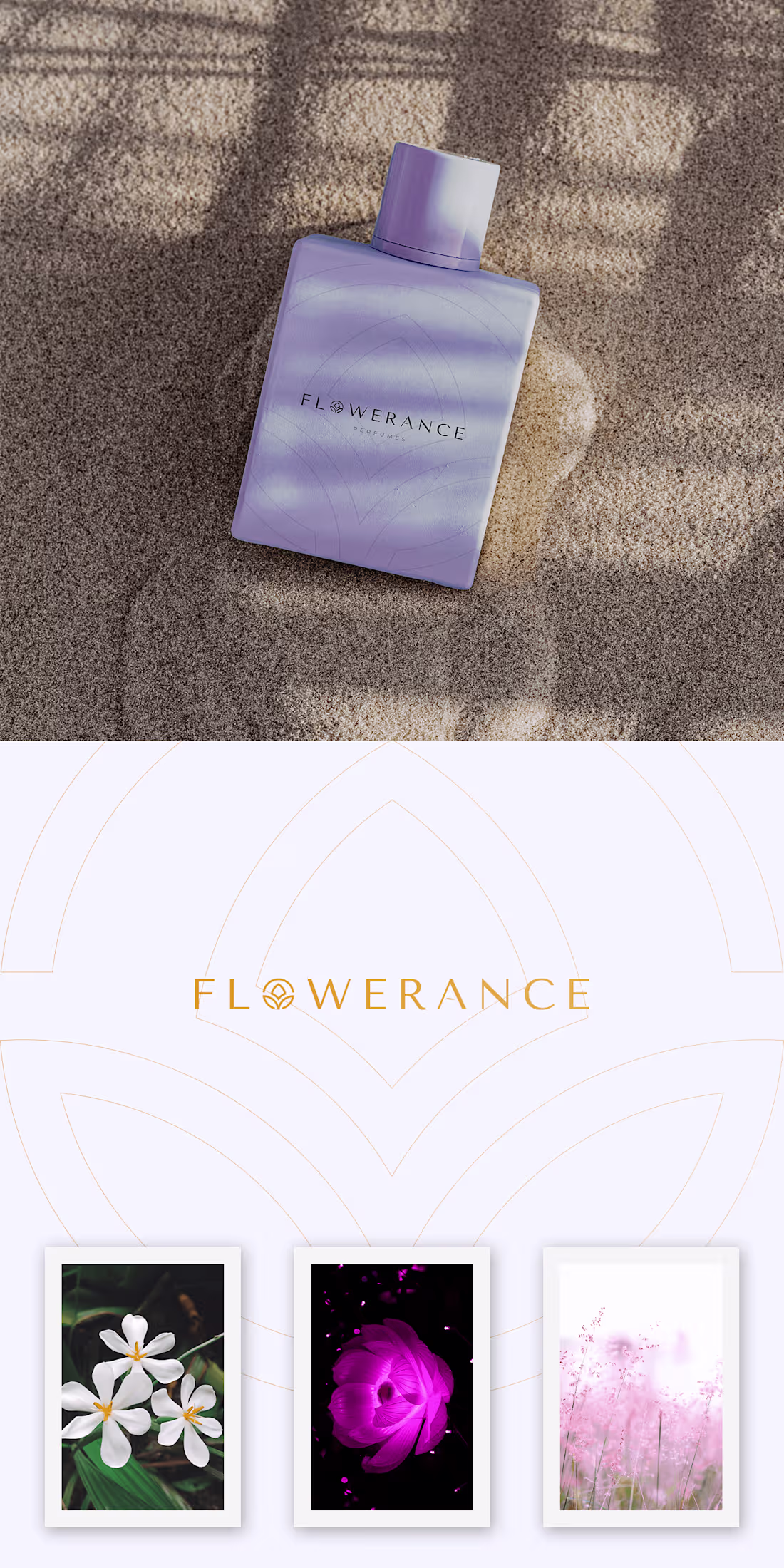 Cover image for Flowerance Perfumes on Behance