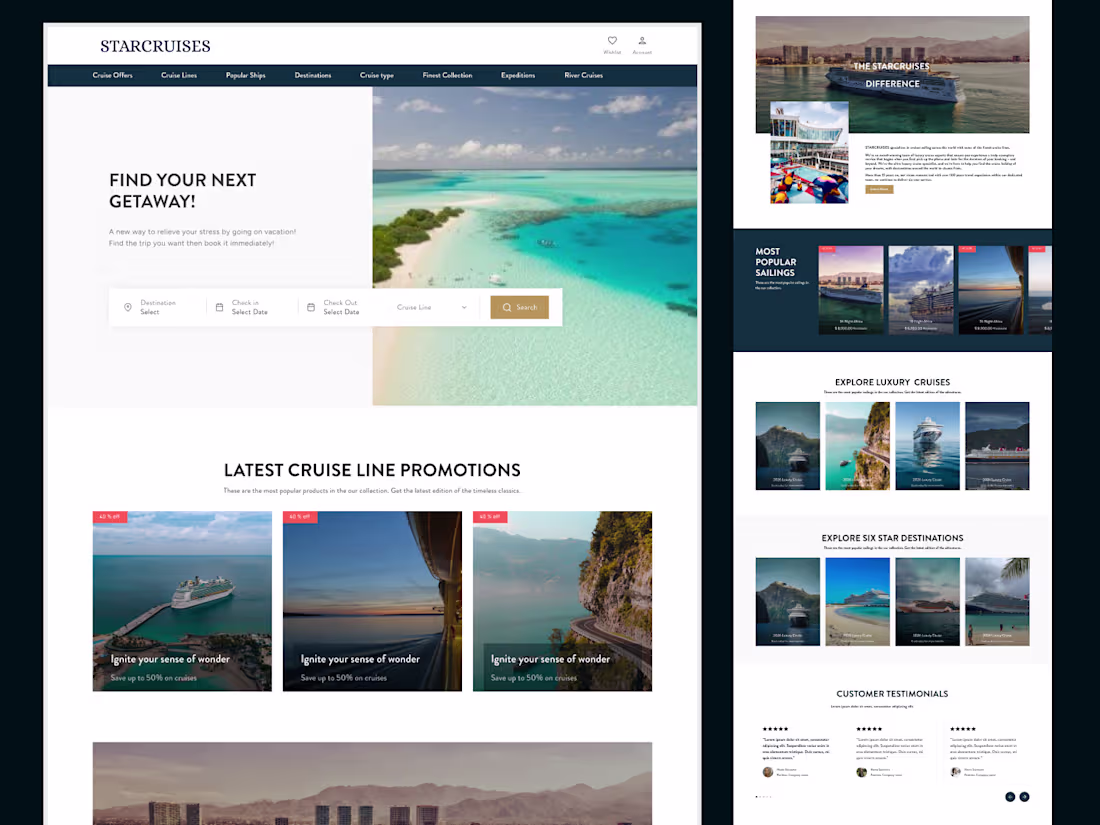 Cover image for StarCruise is a luxury cruise