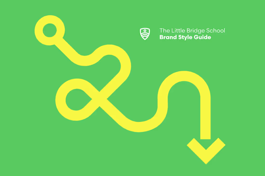 Cover image for The Little Bridge School: Brand Design and Wayfinding