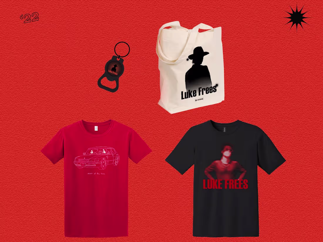 Cover image for LUKE FREES | Merchandise Bundle