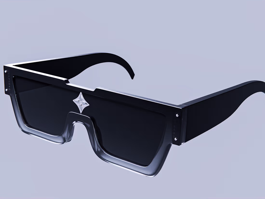 Cover image for I will design sunglasses, frames and eyewear 3d models for you