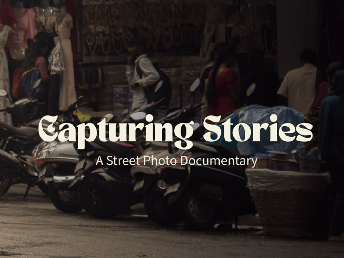 Cover image for Capturing Stories: Street Photography in Bangalore