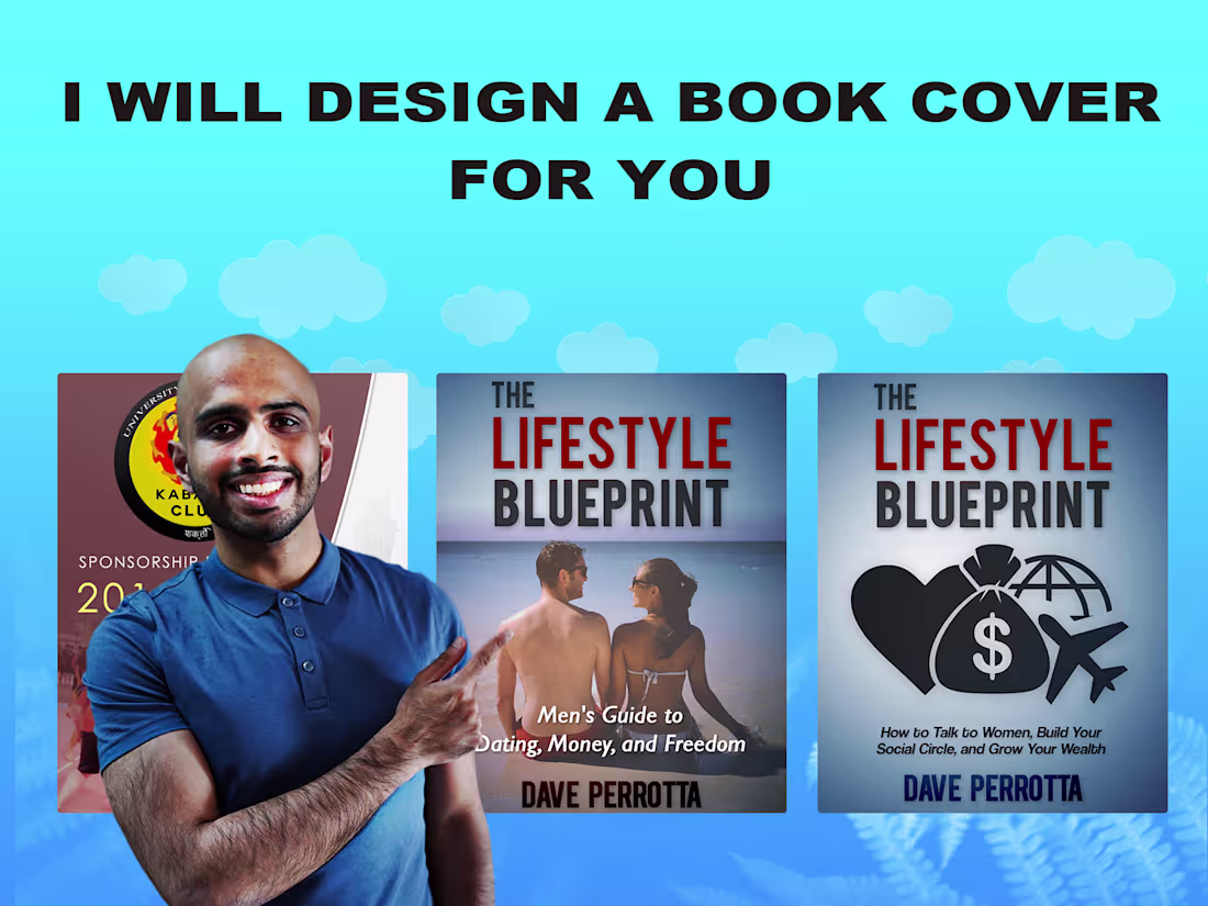 Cover image for I will design an eye-catching book cover for you