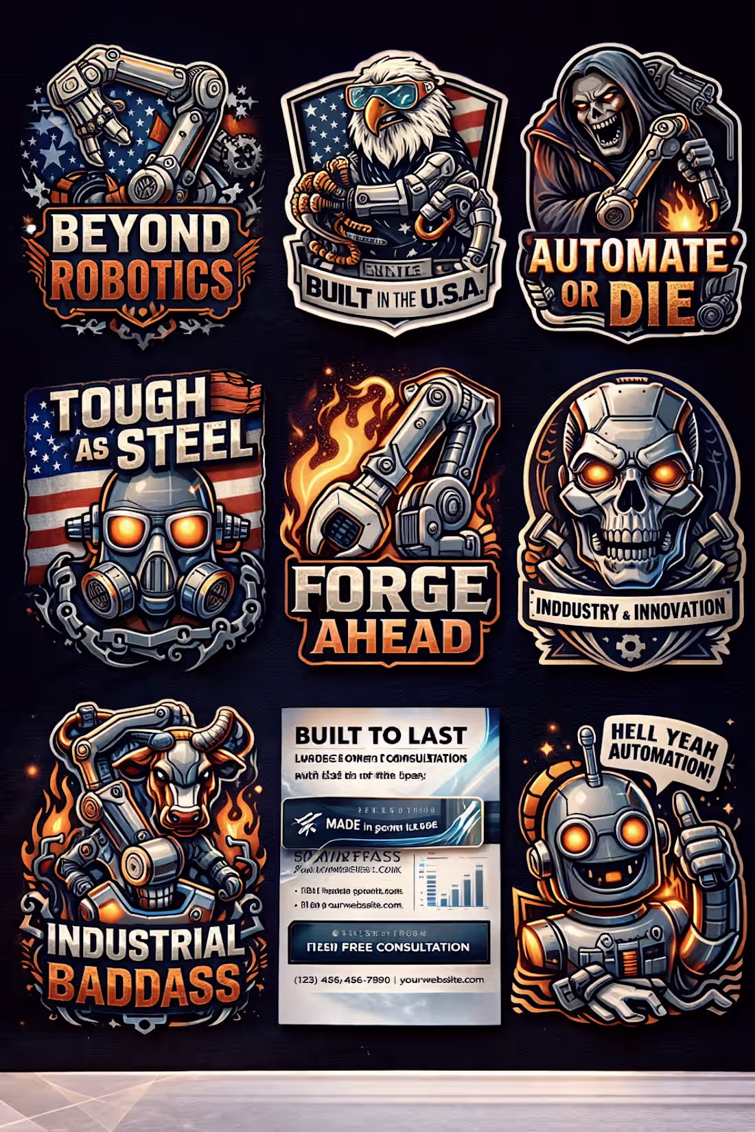 Cover image for Custom Logo Sticker Design Services for Brand Promotion