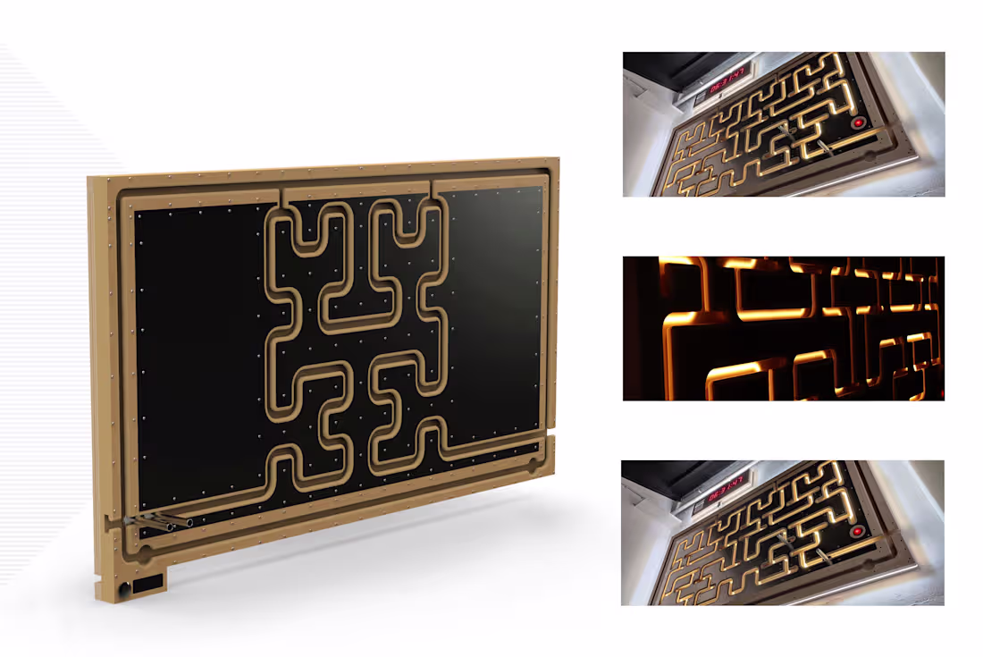 Cover image for Pedboard Labyrinth: Taking an idea