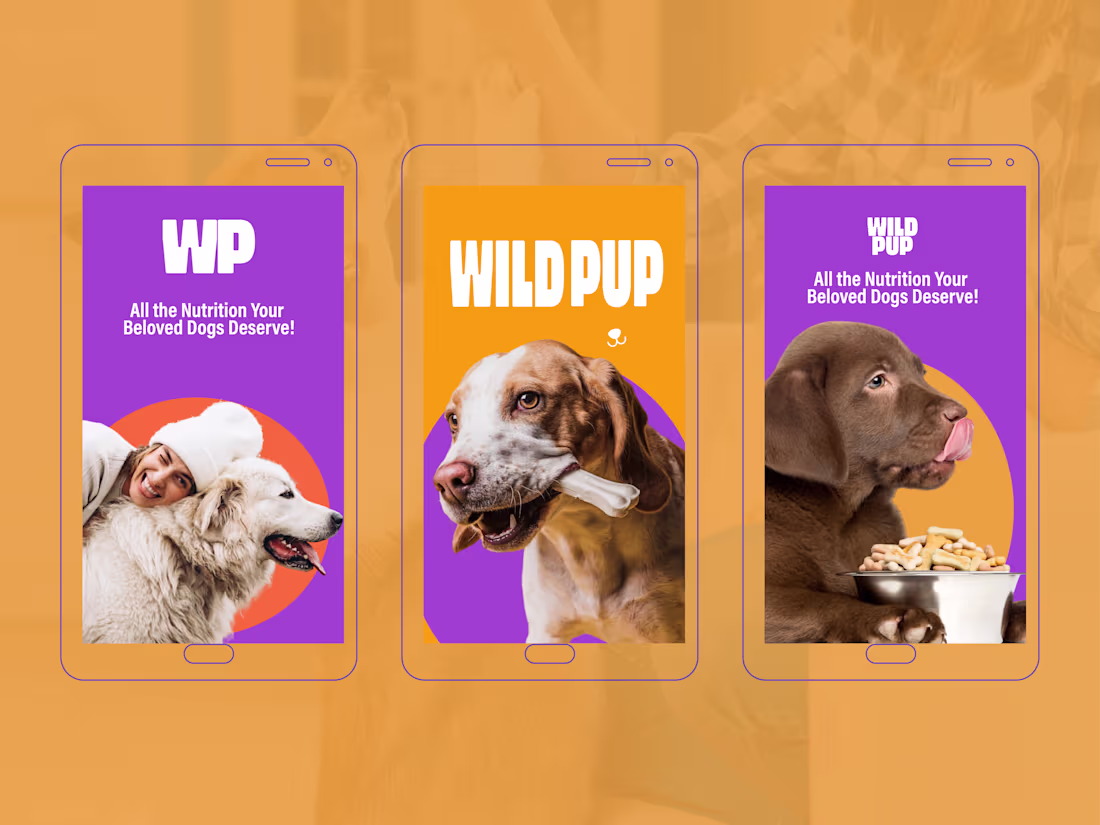 Cover image for Meet Wild Pup where playful design meets pawsome nutrition! ...
