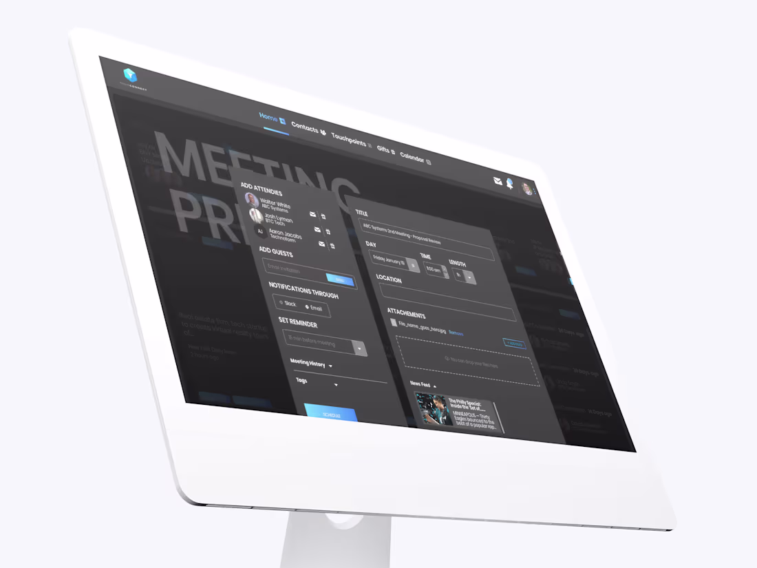 Cover image for TrueConnect — Vladimir Marcanos Portfolio Site