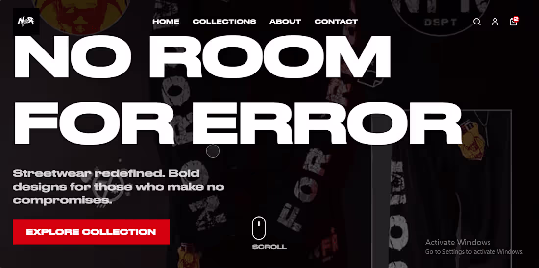 Cover image for NFR (No Room For Error)