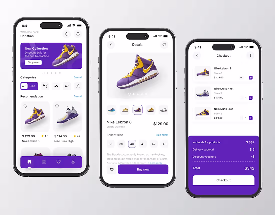 Cover image for Shoes App