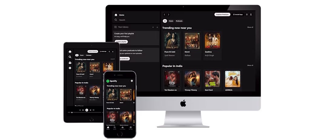 Cover image for Spotify Clone