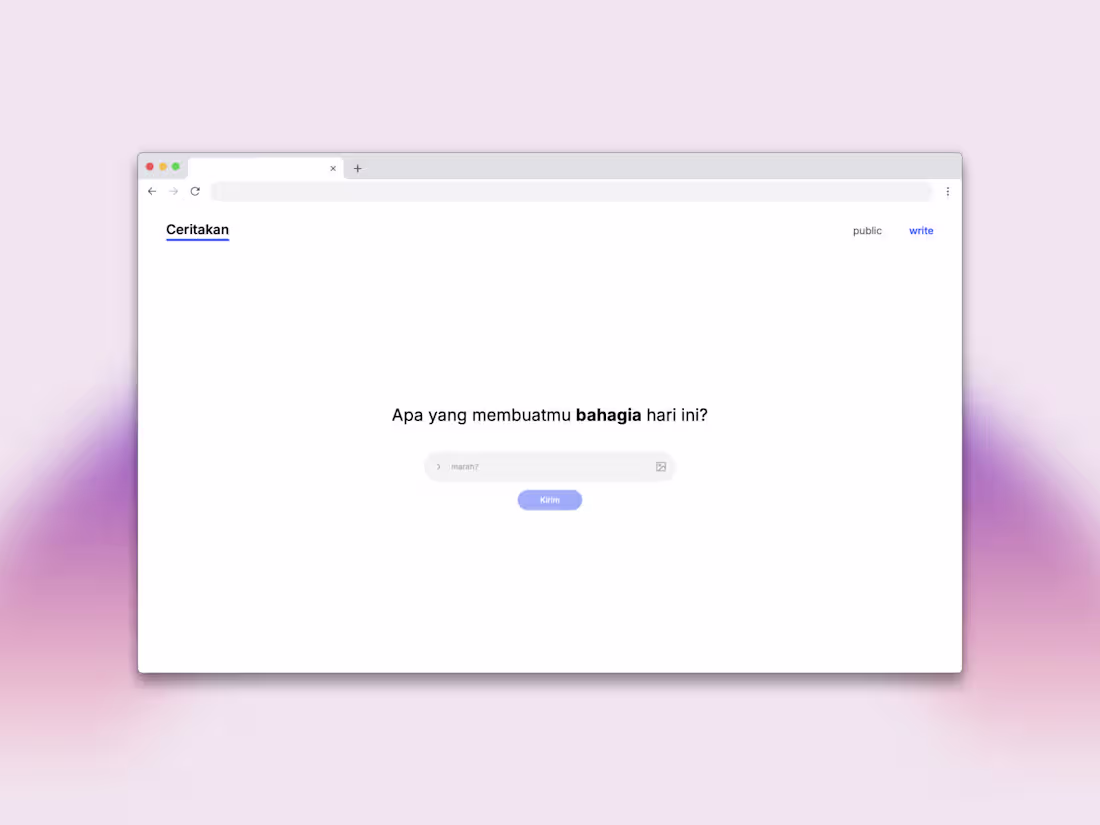 Cover image for Ceritakan - Daily Prompt Social Platform
