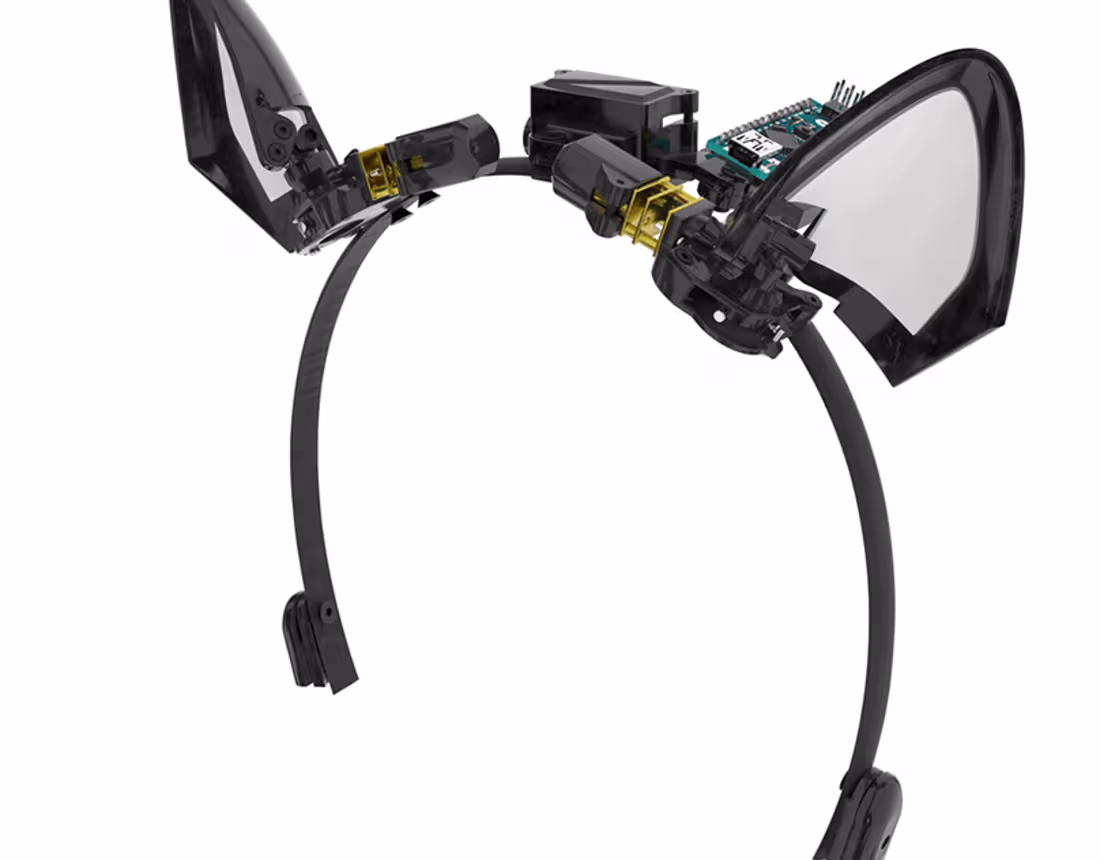 Cover image for Mechanical Cat Ear for Costume Prop :: Behance