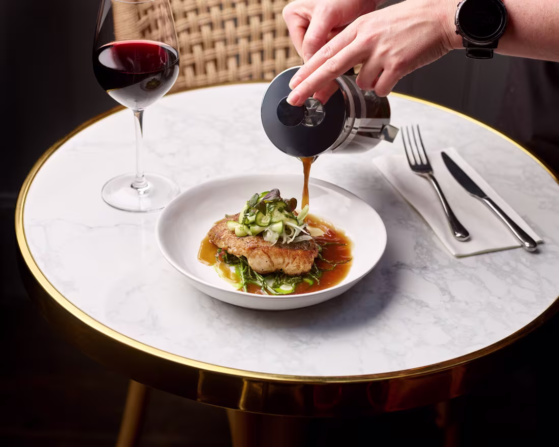 Cover image for Restaurant review: Flute, Bath