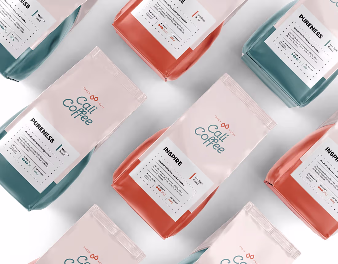 Cover image for Cali Coffee | Logo, Branding & Packaging