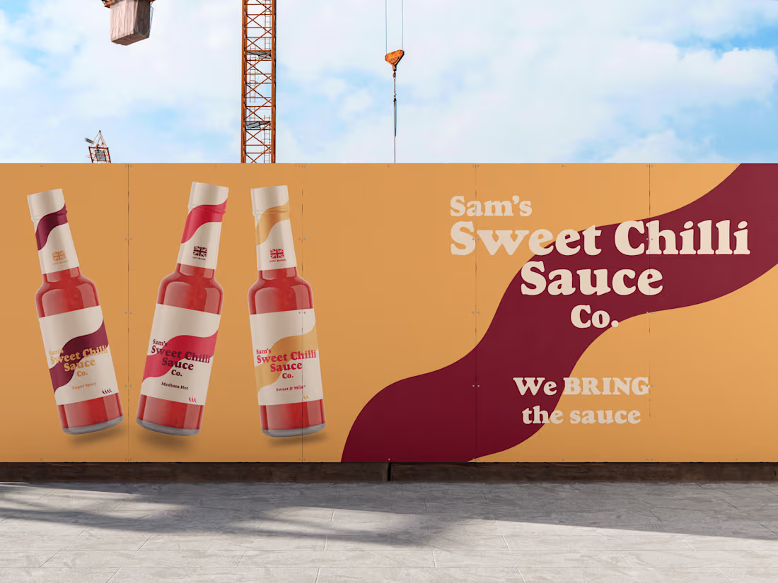 Cover image for Sam's Sweet Chilli Sauce Co. Brand Identity