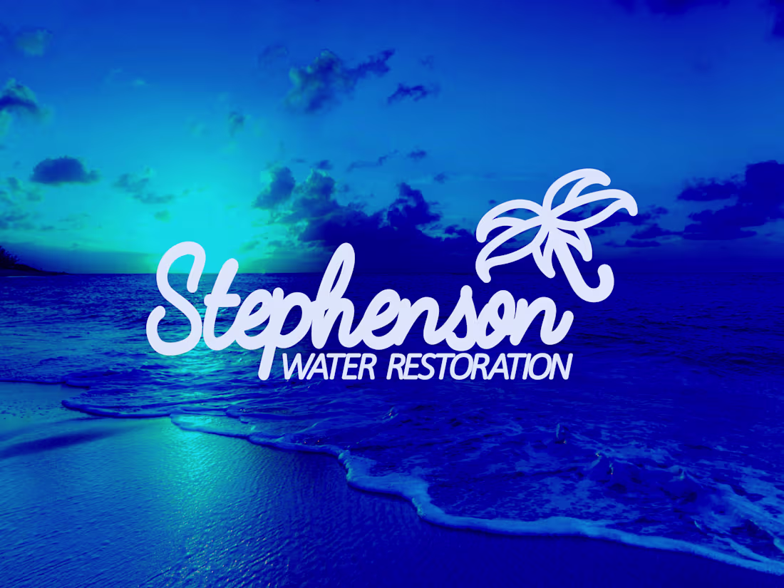 Cover image for VISUAL IDENTITY DESIGN: STEPHENSON WATER RESTORATION