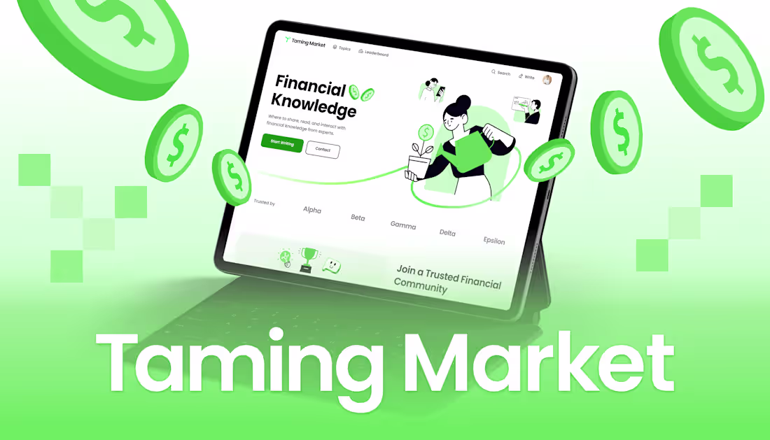 Cover image for Taming Market - Financial Social Network