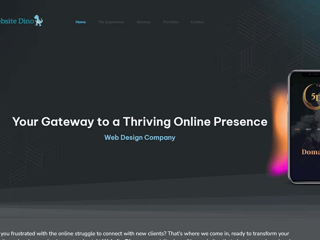 Cover image for Website Dino 