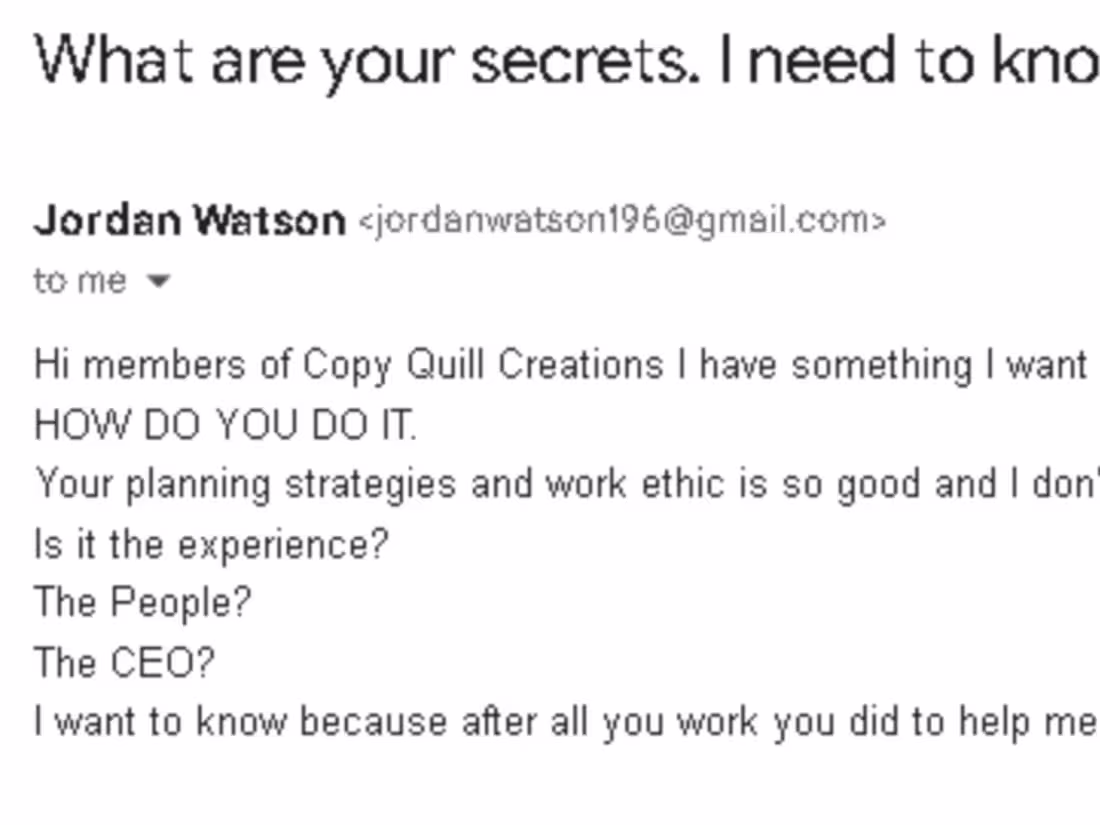 Cover image for This is what 10k in a couple of weeks looks like. 