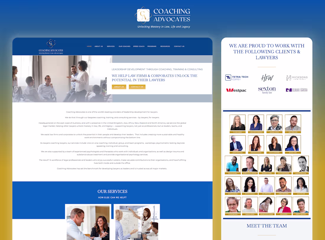 Cover image for Coaching Advocates