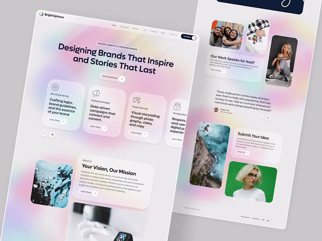 Cover image for BrightSphere Creative Agency