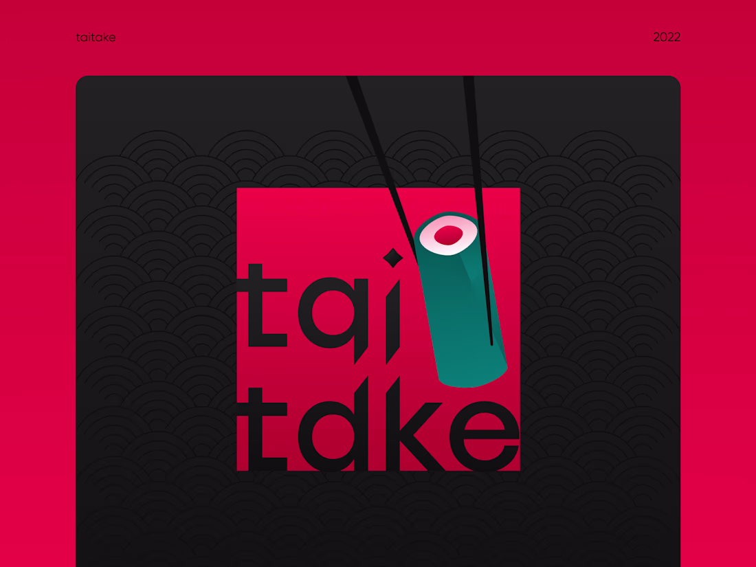 Cover image for Branding for Asian food delivery · Taitake