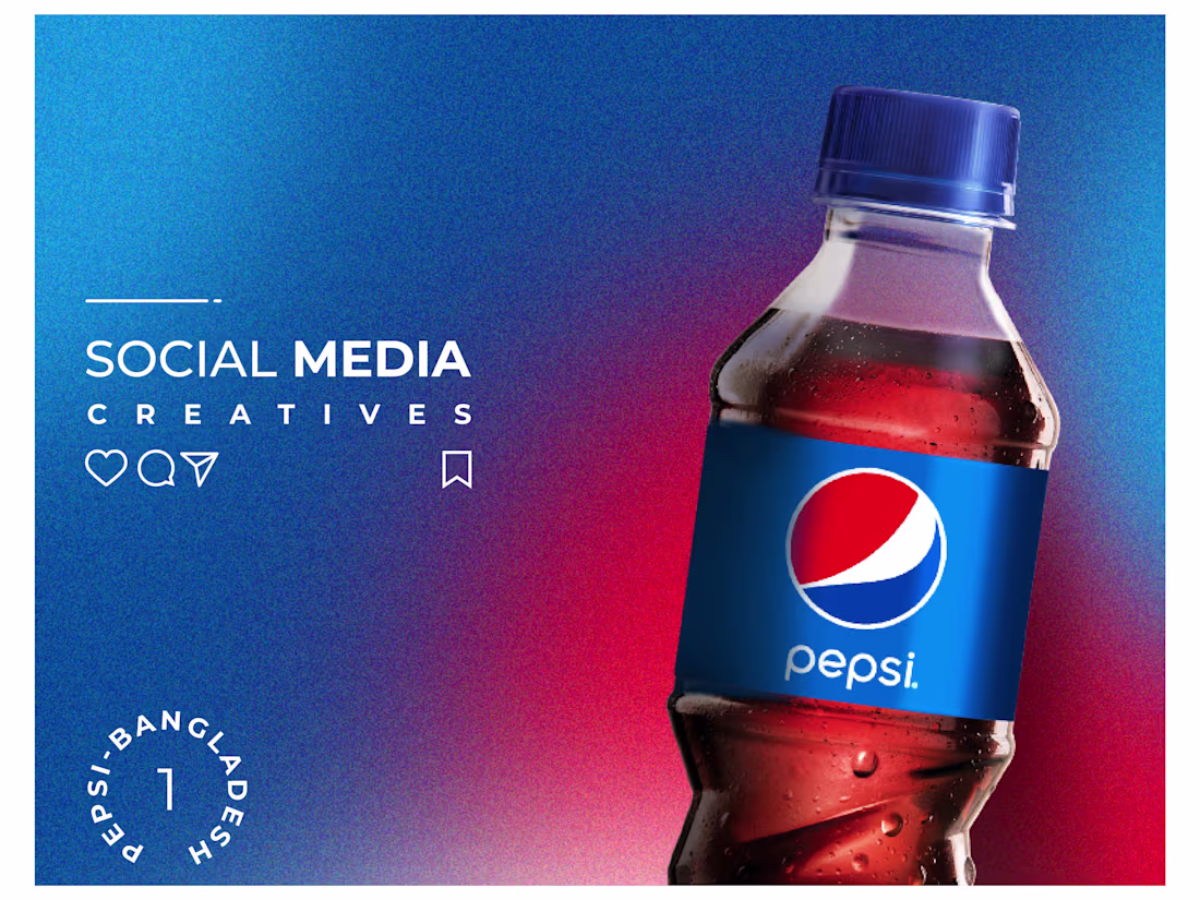 Cover image for Social Media Design for Pepsi Bangladesh :: Behance