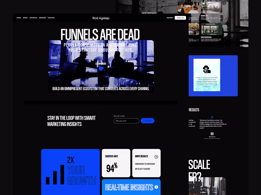 Cover image for A clear, conversion-focused website designed to turn visitor...