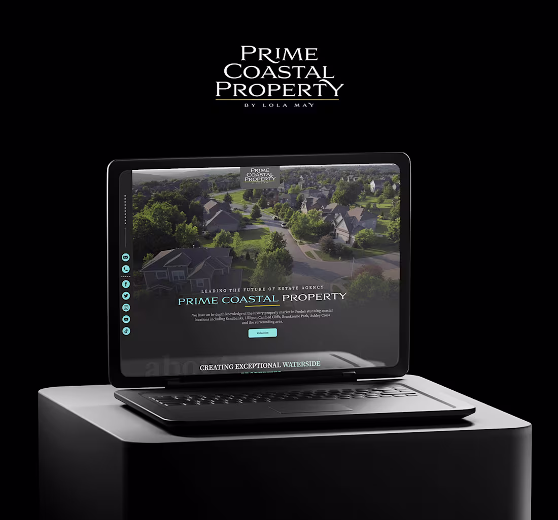 Cover image for Estate Agents Sandbanks Website Redesign