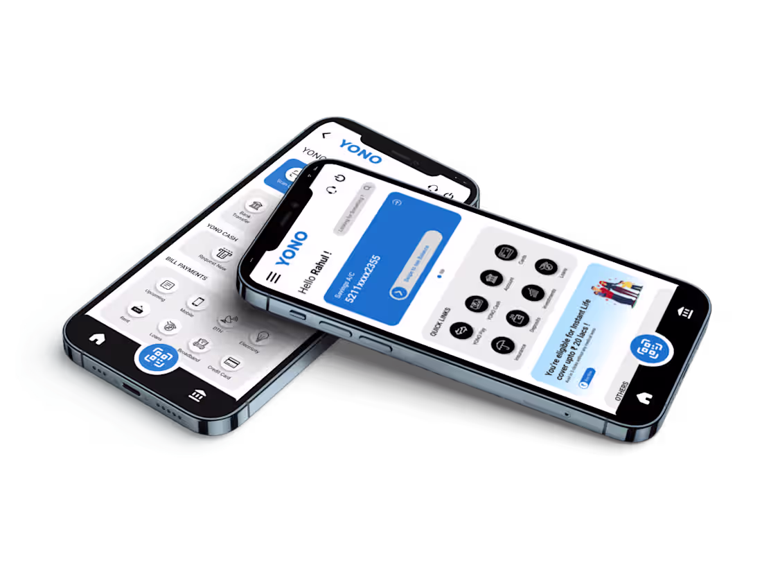 Cover image for Re-designing YONO - Mobile application