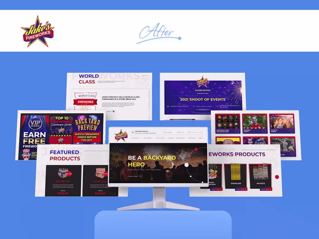 Cover image for Site Migration and Redesign for National Brand 