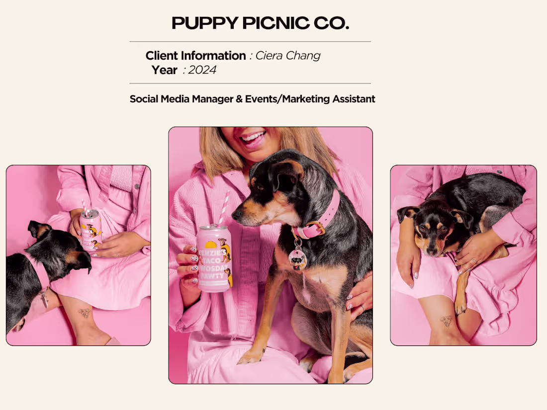 Cover image for Puppy Picnic Co.