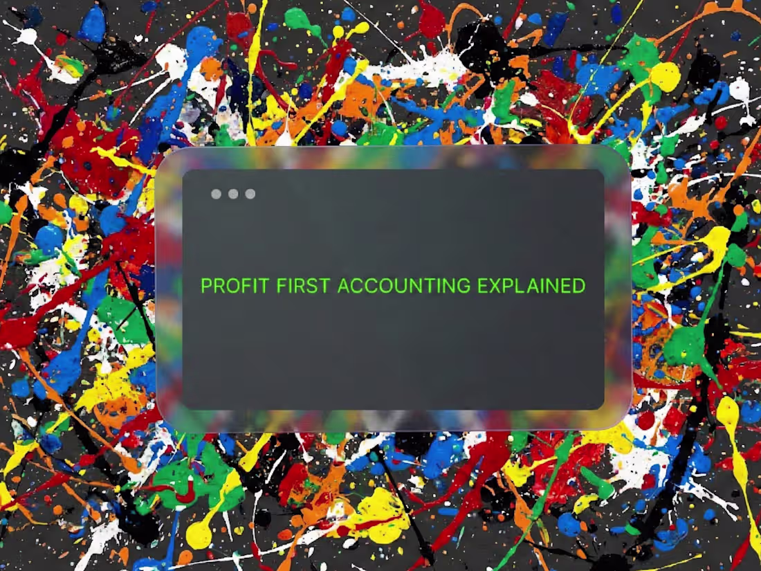 Cover image for Profit Frist Accountig Explained
