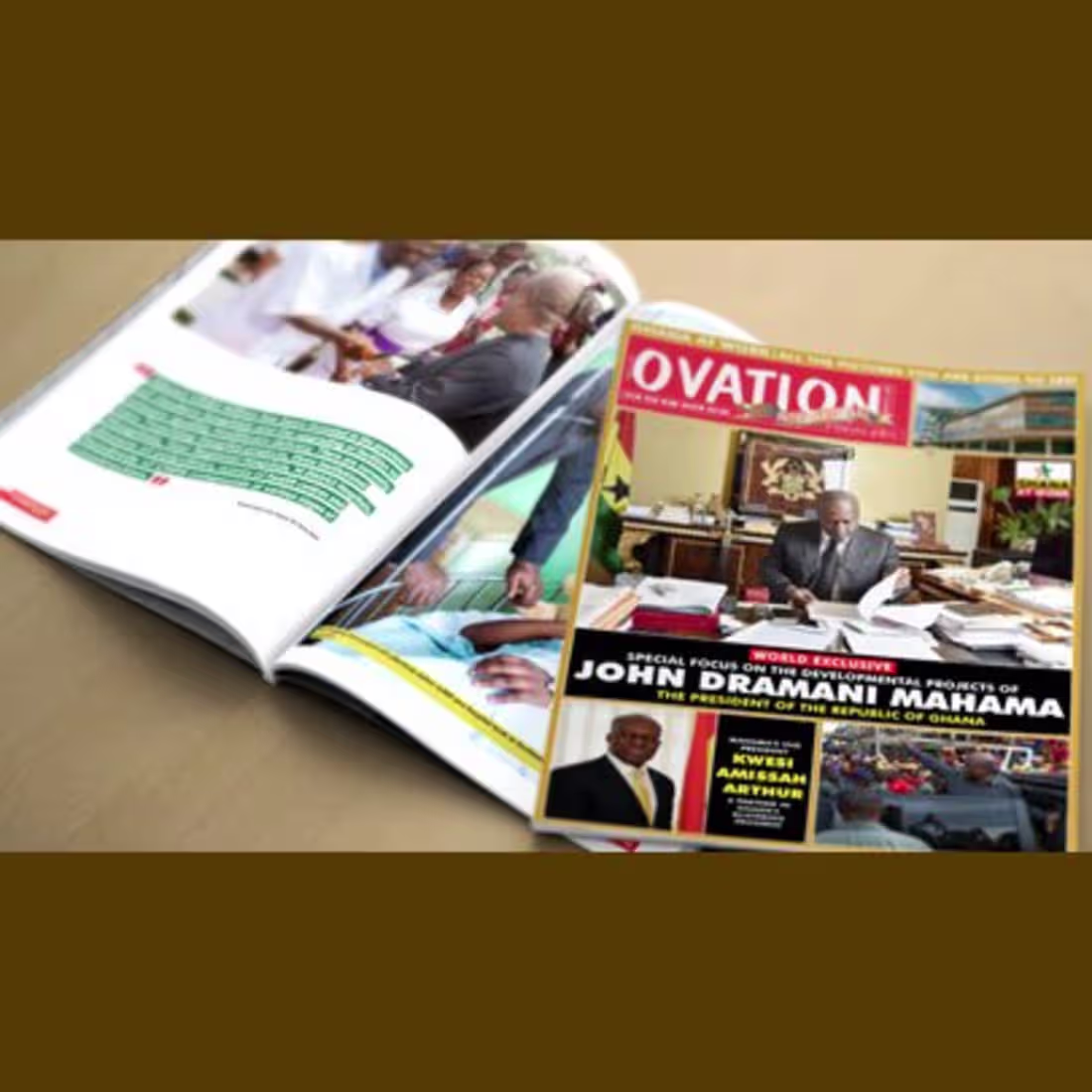 Cover image for Ghana At Work: Special Focus on Mahama's Projects