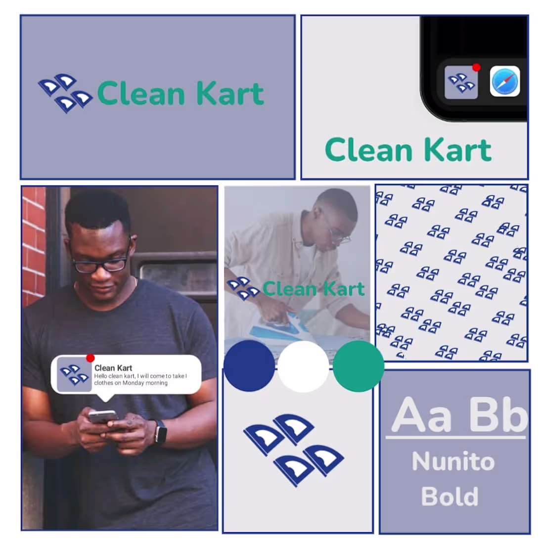 Cover image for Logo design for Clean Kart Clean Kart is an on-demand laundr...