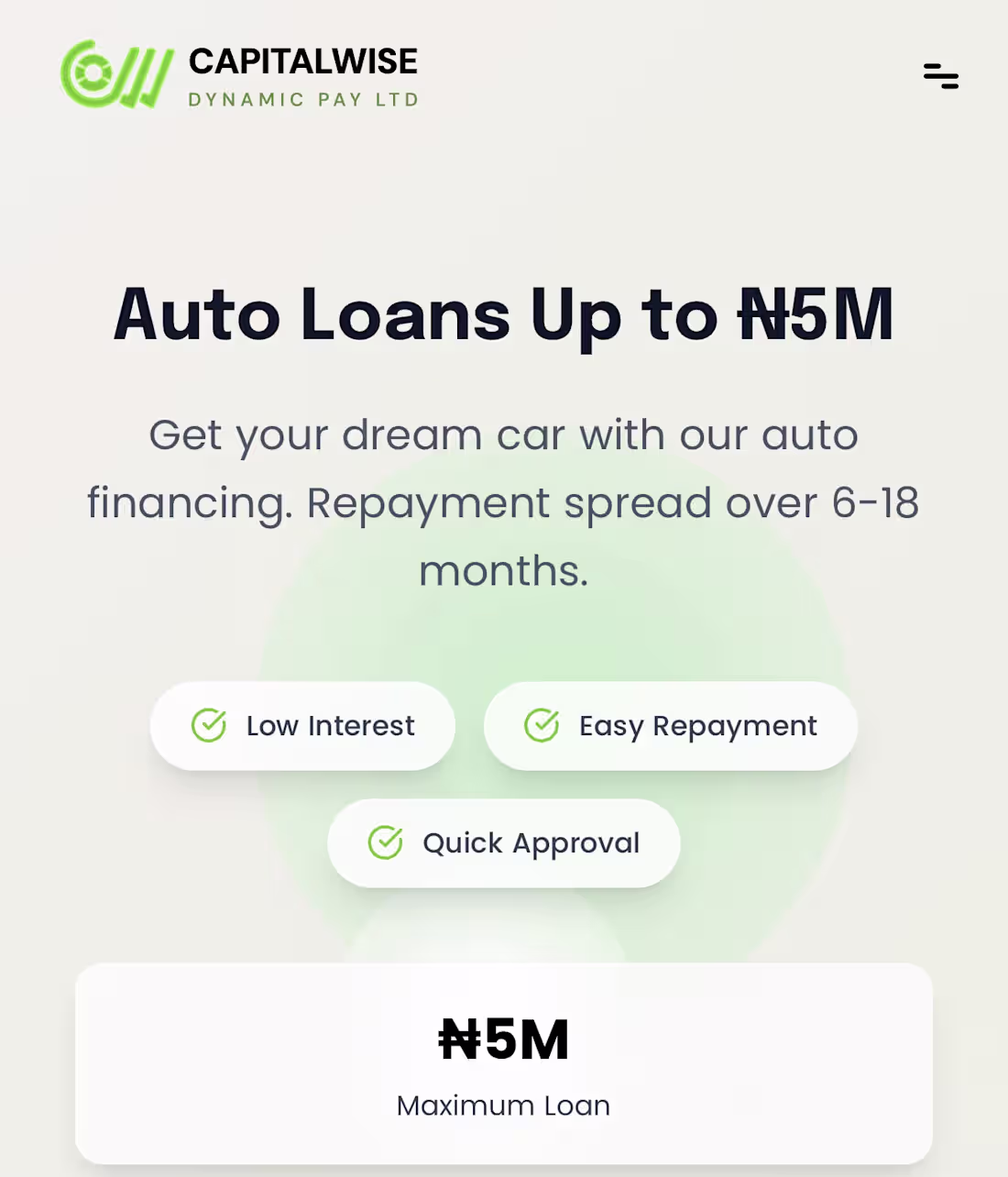 Cover image for Capital Wise – Financial Management & Loan Platform