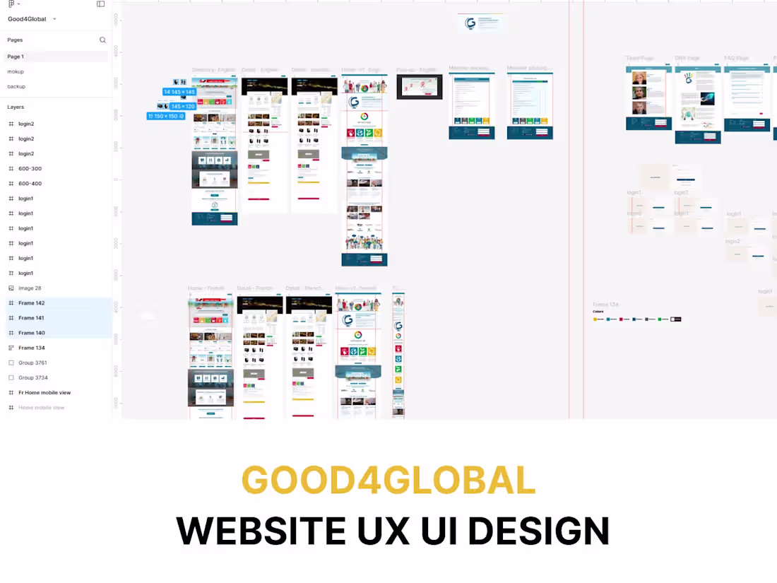 Cover image for Good 4 Global | Website UI / UX Design