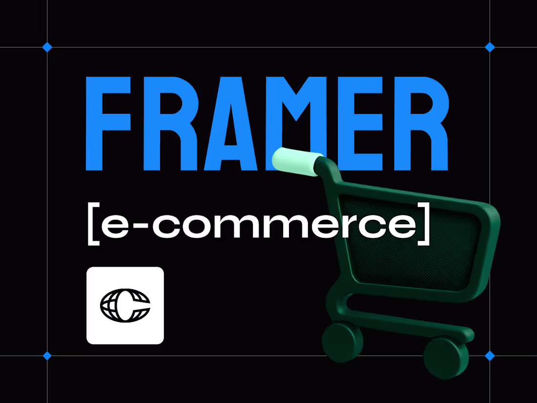 Cover image for Framer E-commerce | Shopify + Framer Commerce Website