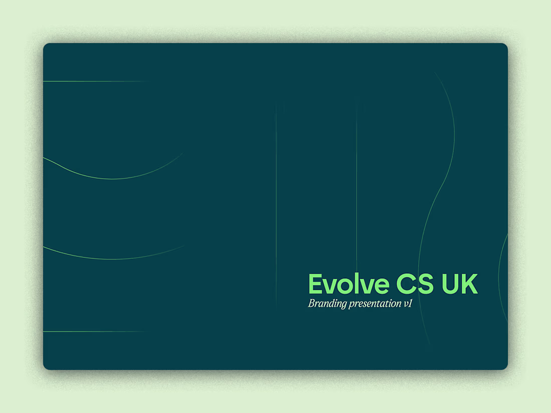 Cover image for Brand Presentation for Evolve CS