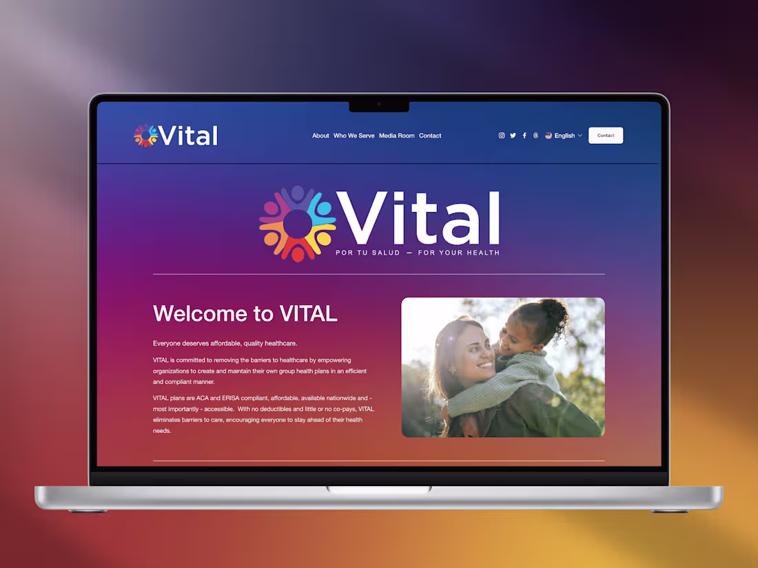 Cover image for Vital Website Design & Build