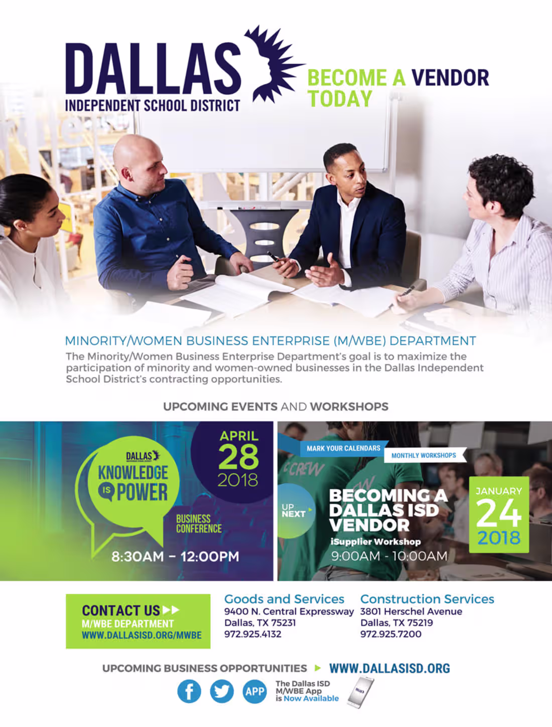 Cover image for Dallas Independent School District - Advertisement Designs
