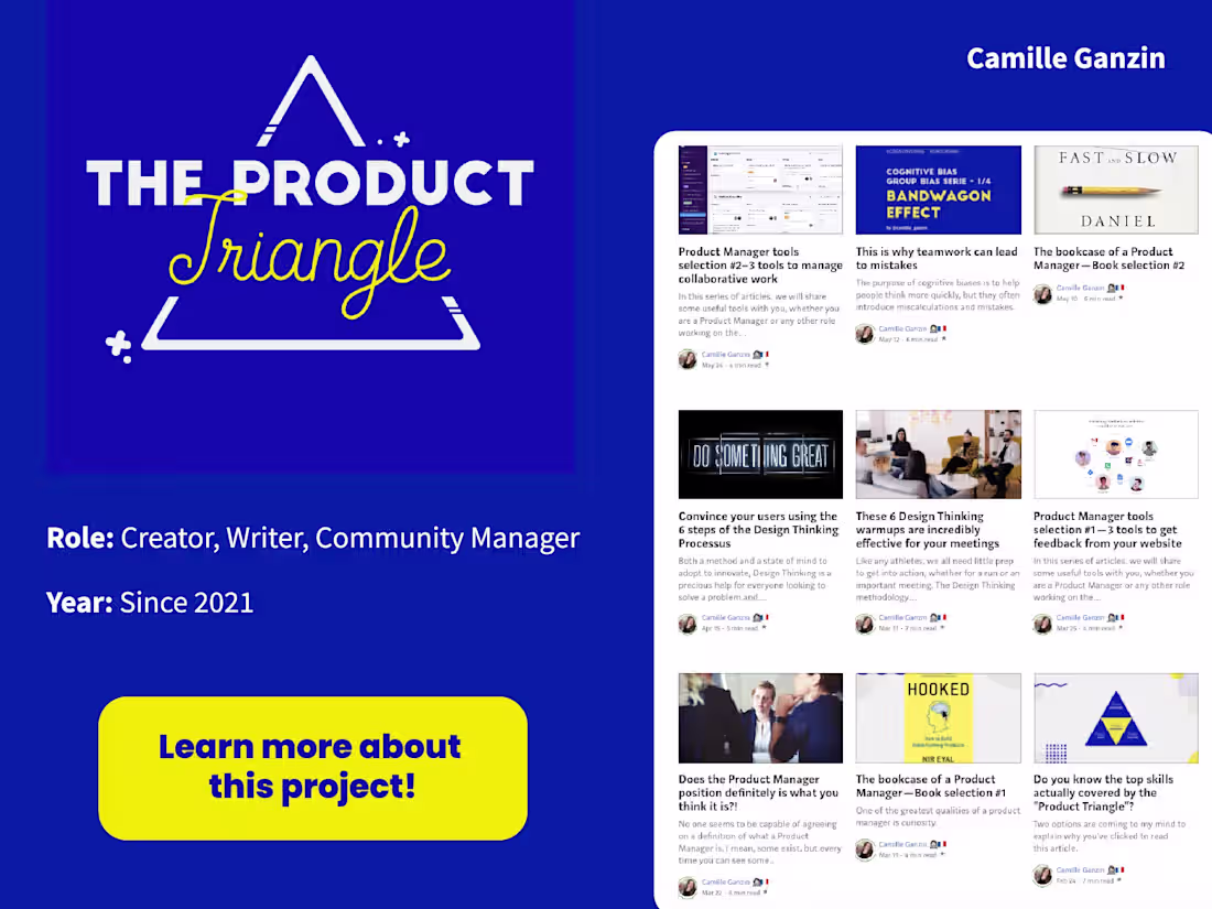 Cover image for The Product Triangle