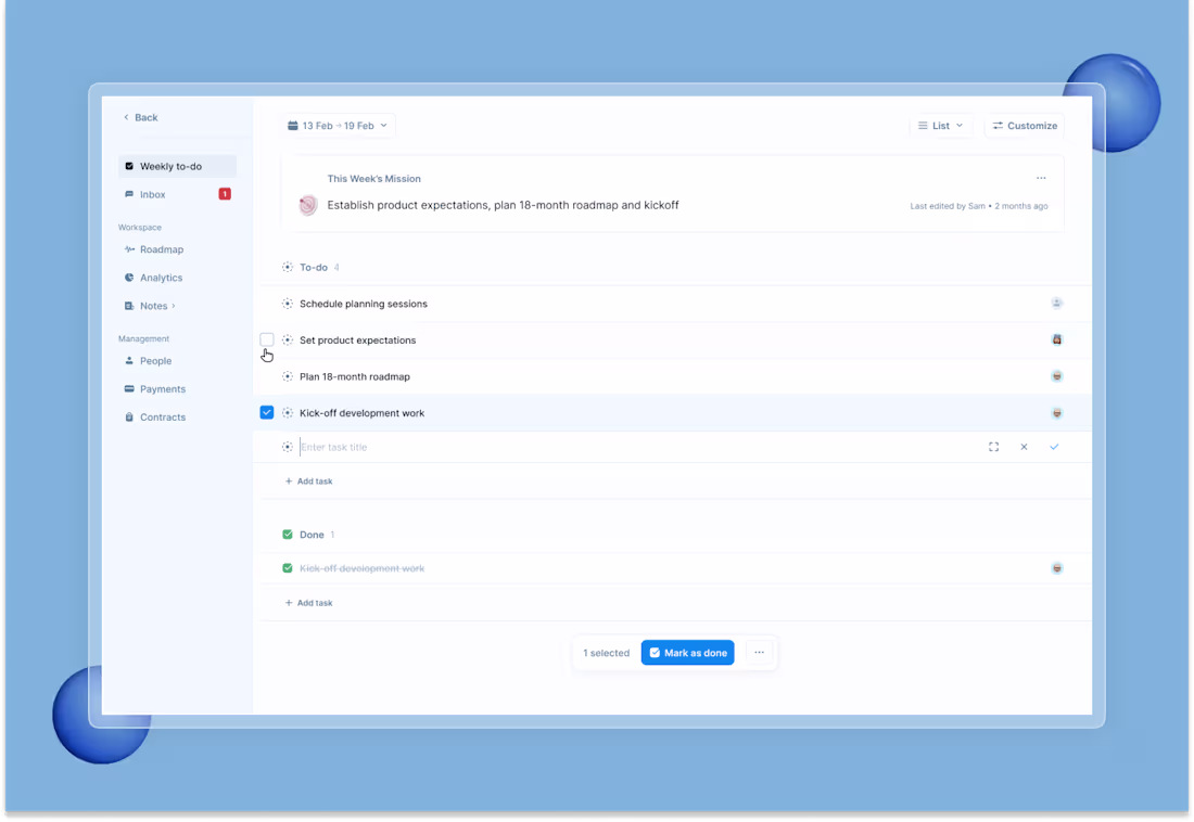 Cover image for Web app – Work OS design for Grupa