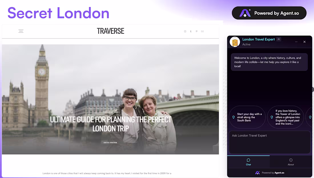 Cover image for AI Integration Showcase for Traverse